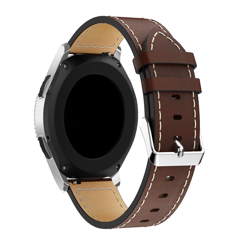 Universal 22mm Reim Lær brun
