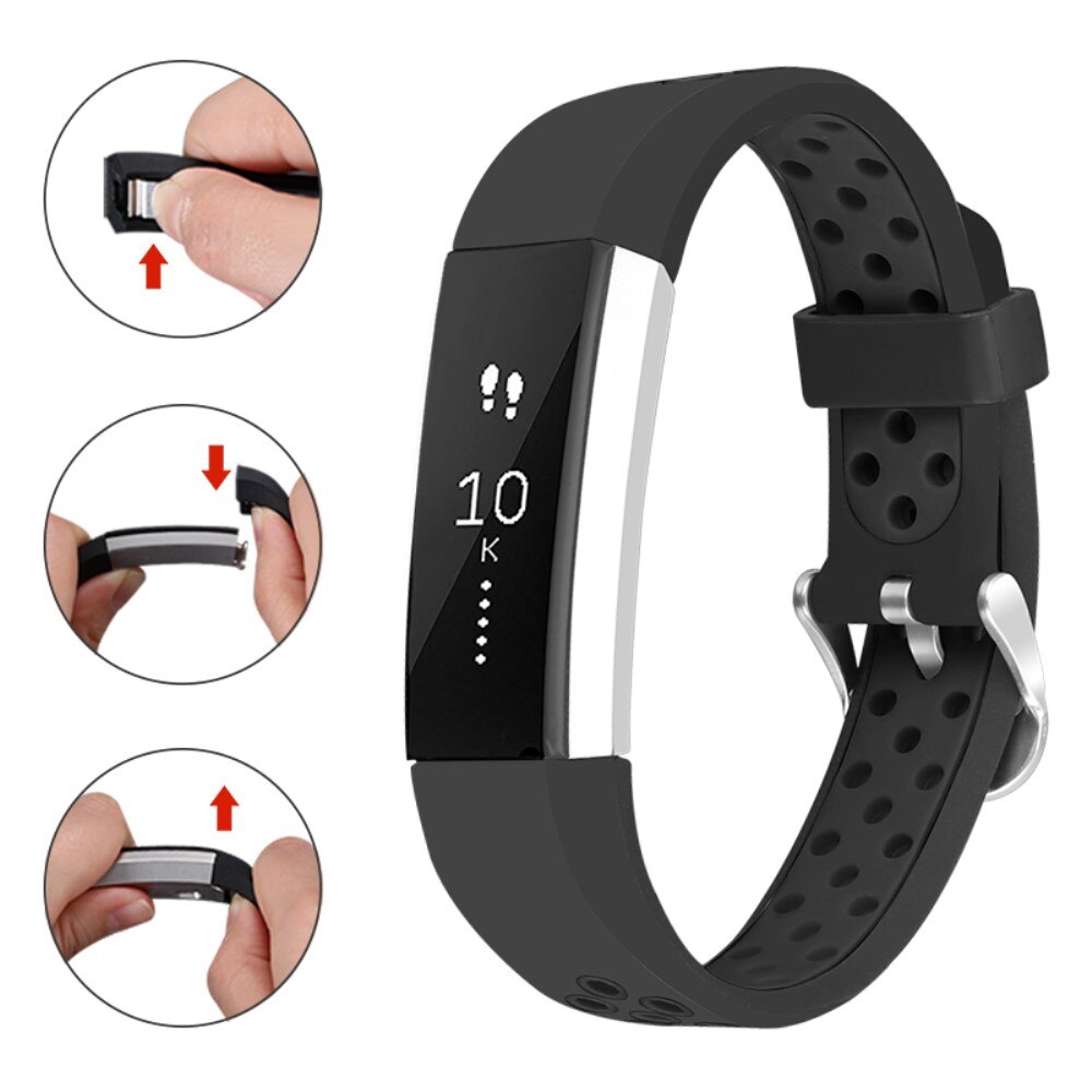 Fitbit Alta HR/Alta Reim Silikon Svart