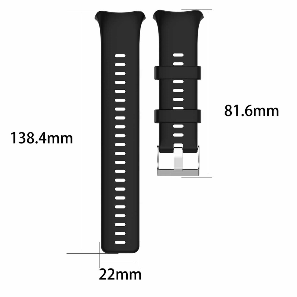 Polar Vantage V Reim Silikon svart