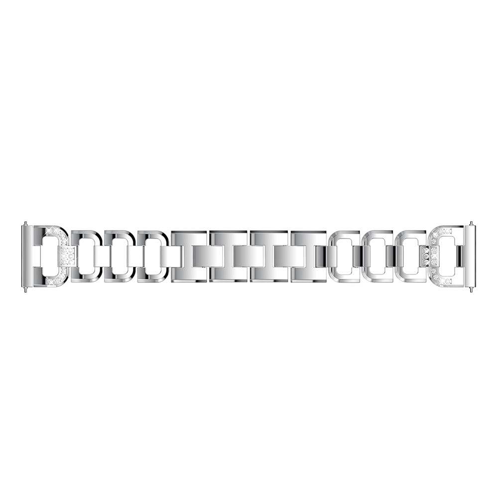 Rhinestone Bracelet Garmin Venu  sølv