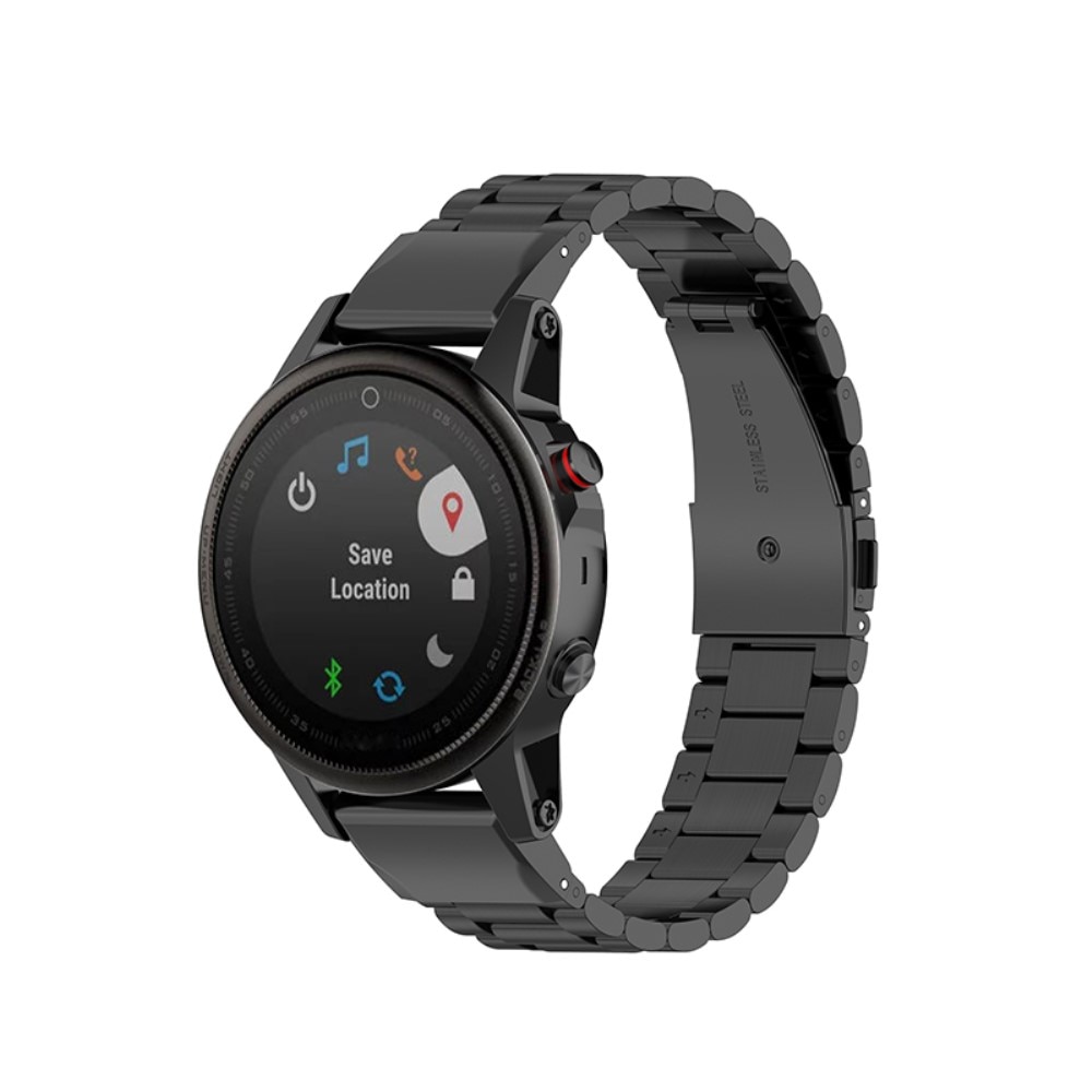 Garmin Fenix 6S Pro Metal Reim svart