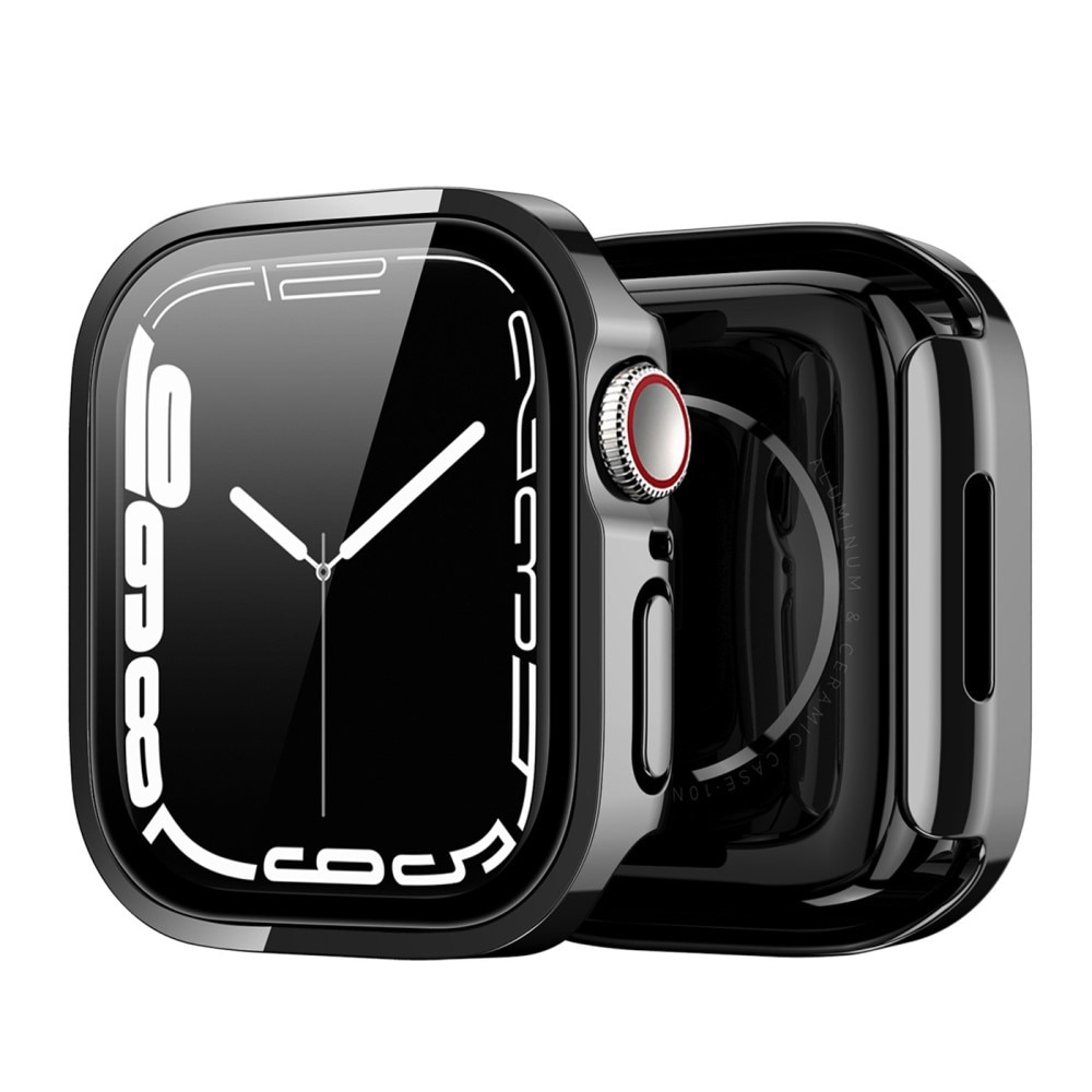 Solid Shockproof Case Apple Watch 45mm Series 8 Black