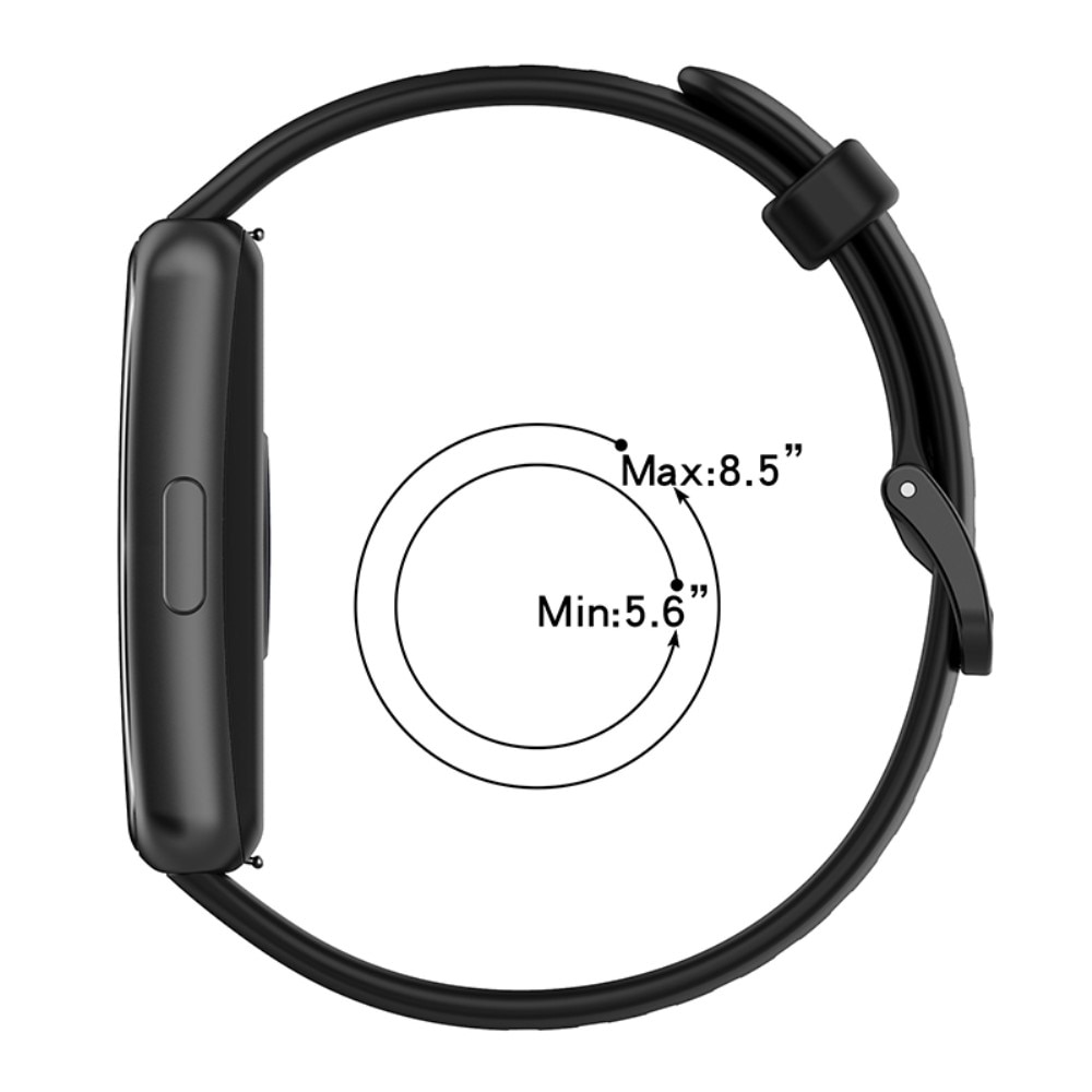 Huawei Band 7 Reim Silikon svart