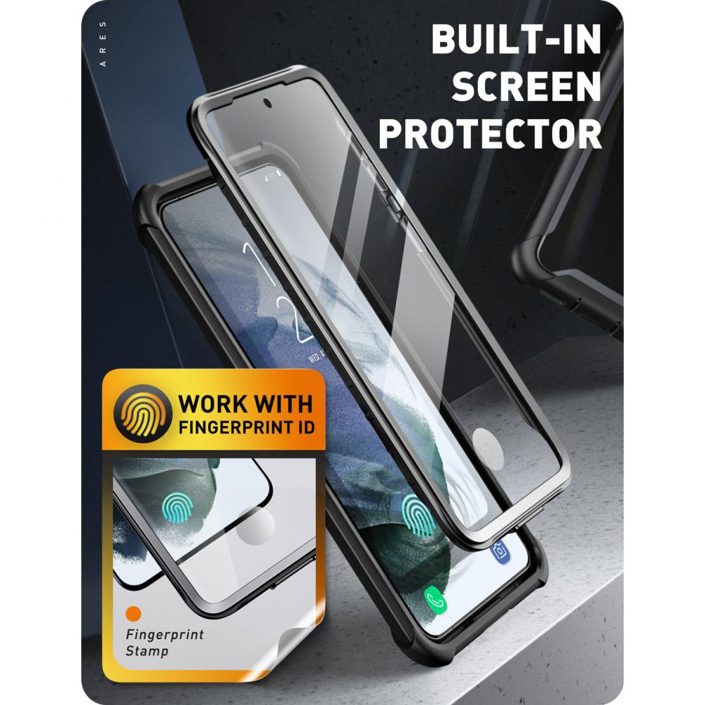 Ares Clear Case Samsung Galaxy S21 FE Black