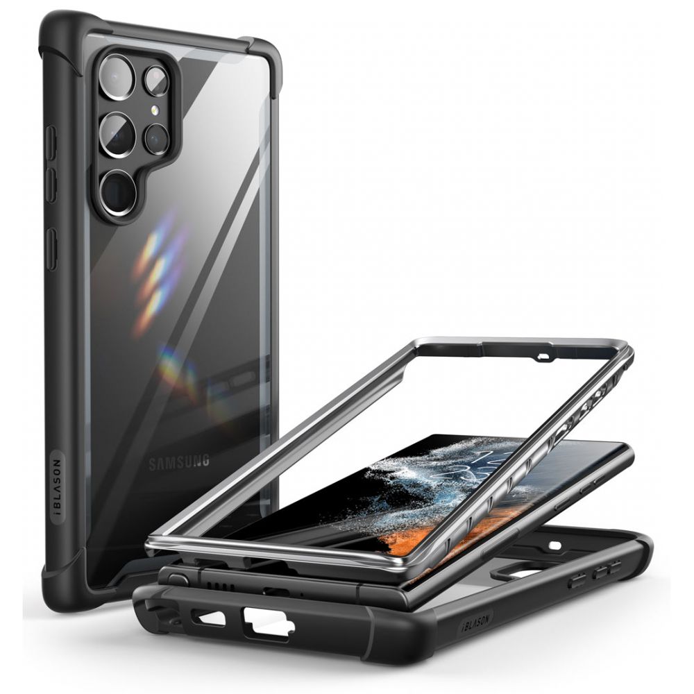 Ares Clear Case Galaxy S22 Ultra Black