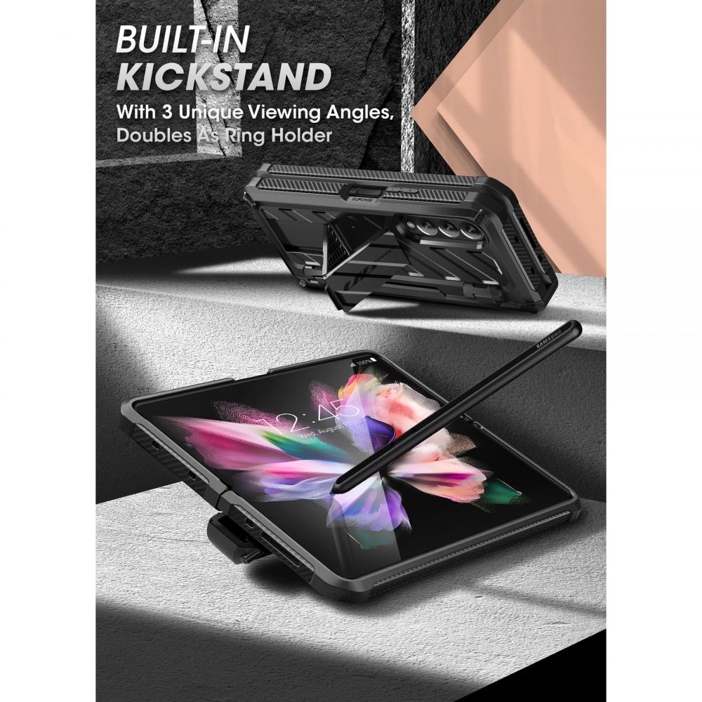Unicorn Beetle Pro Case Samsung Galaxy Z Fold 3 Black