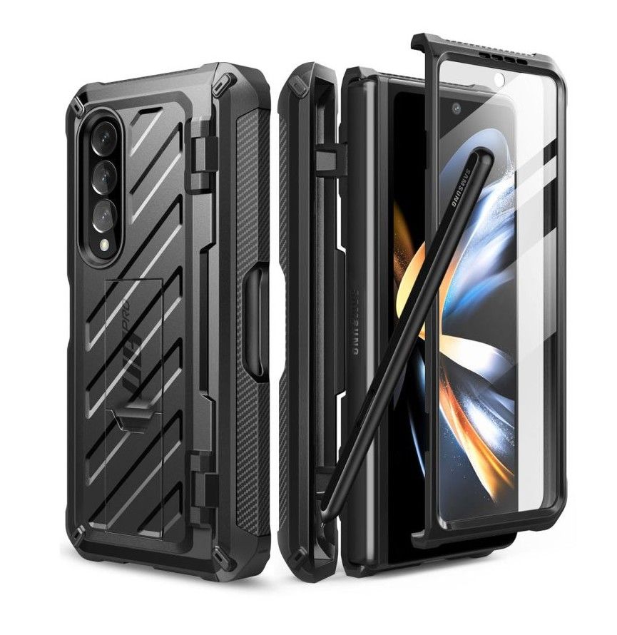 Unicorn Beetle Pro Case Samsung Galaxy Z Fold 4 Black