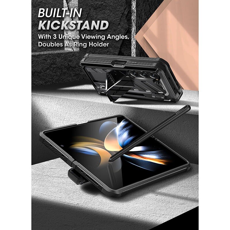 Unicorn Beetle Pro Pen Case Samsung Galaxy Z Fold 5 Black