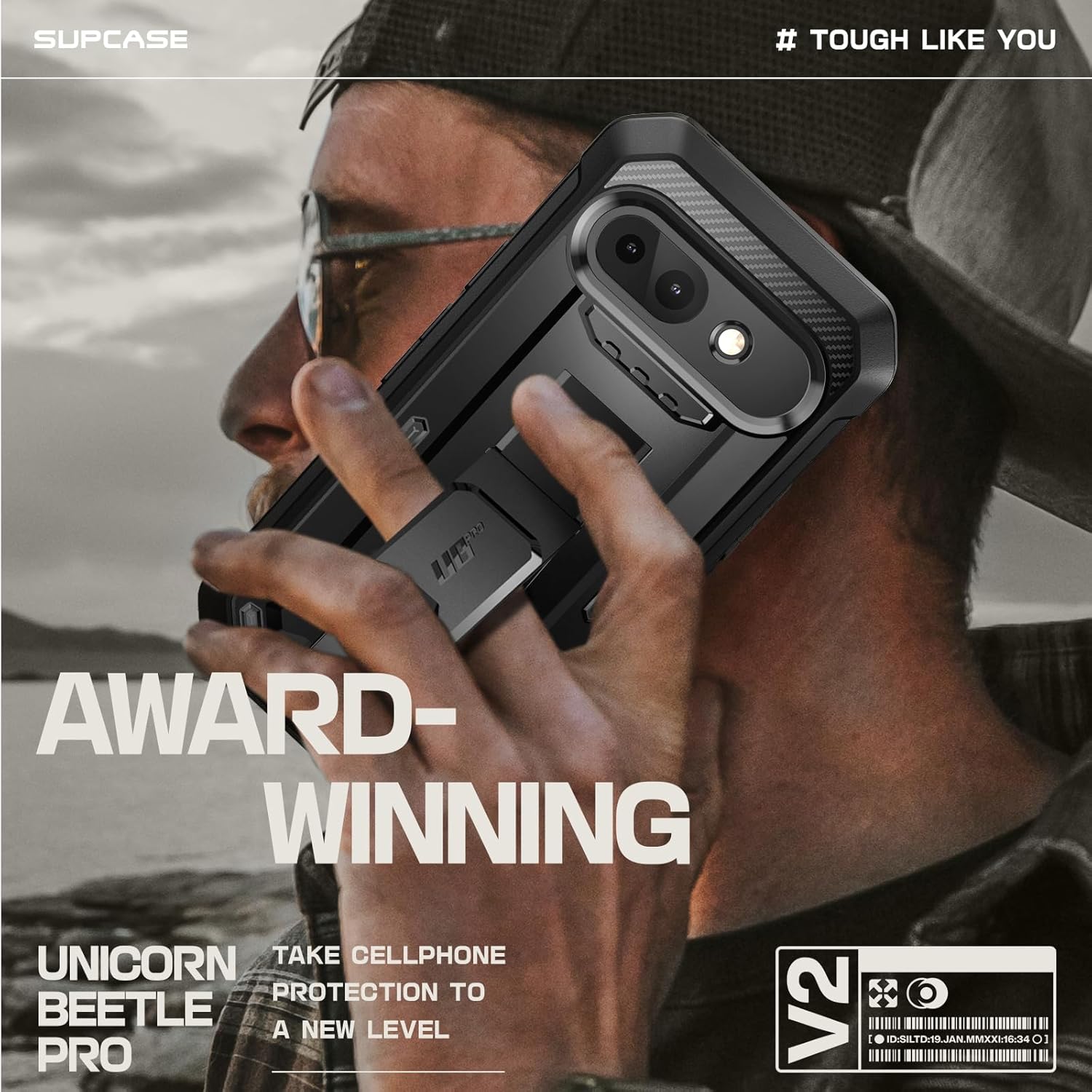 Unicorn Beetle Pro Case Google Pixel 9a Black