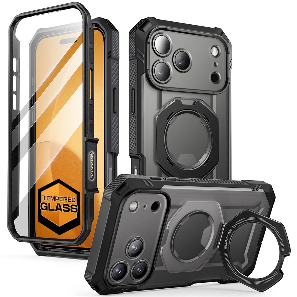 Unicorn Beetle Grip Pro MagSafe Deksel iPhone 17 Pro Max svart