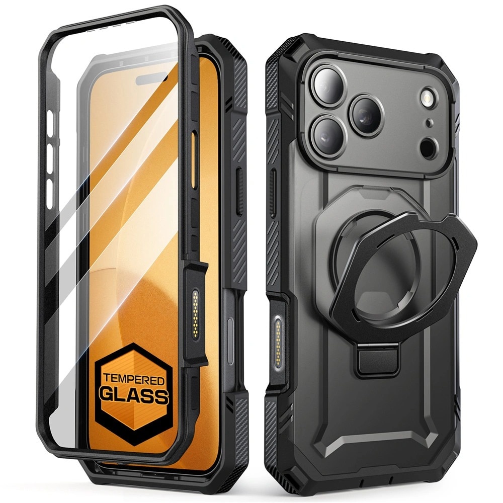 Unicorn Beetle Grip Pro MagSafe Deksel iPhone 17 Pro Max svart