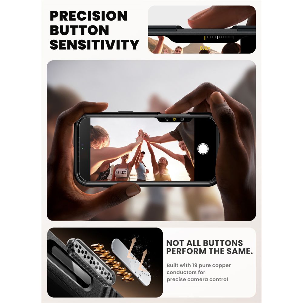 Ares Flip MagSafe Deksel iPhone 17 Pro Max svart