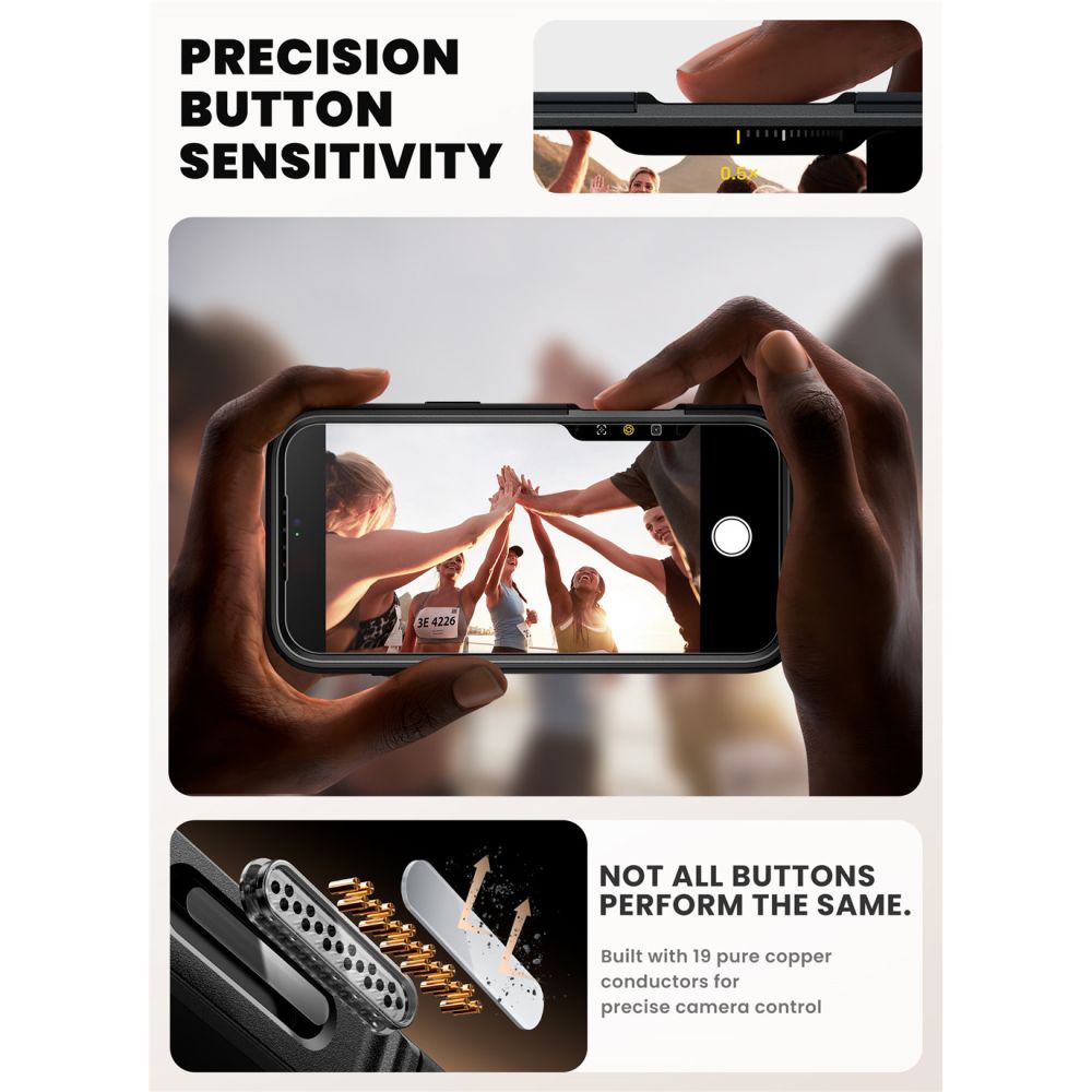 Ares Flip MagSafe Deksel iPhone 17 Pro svart