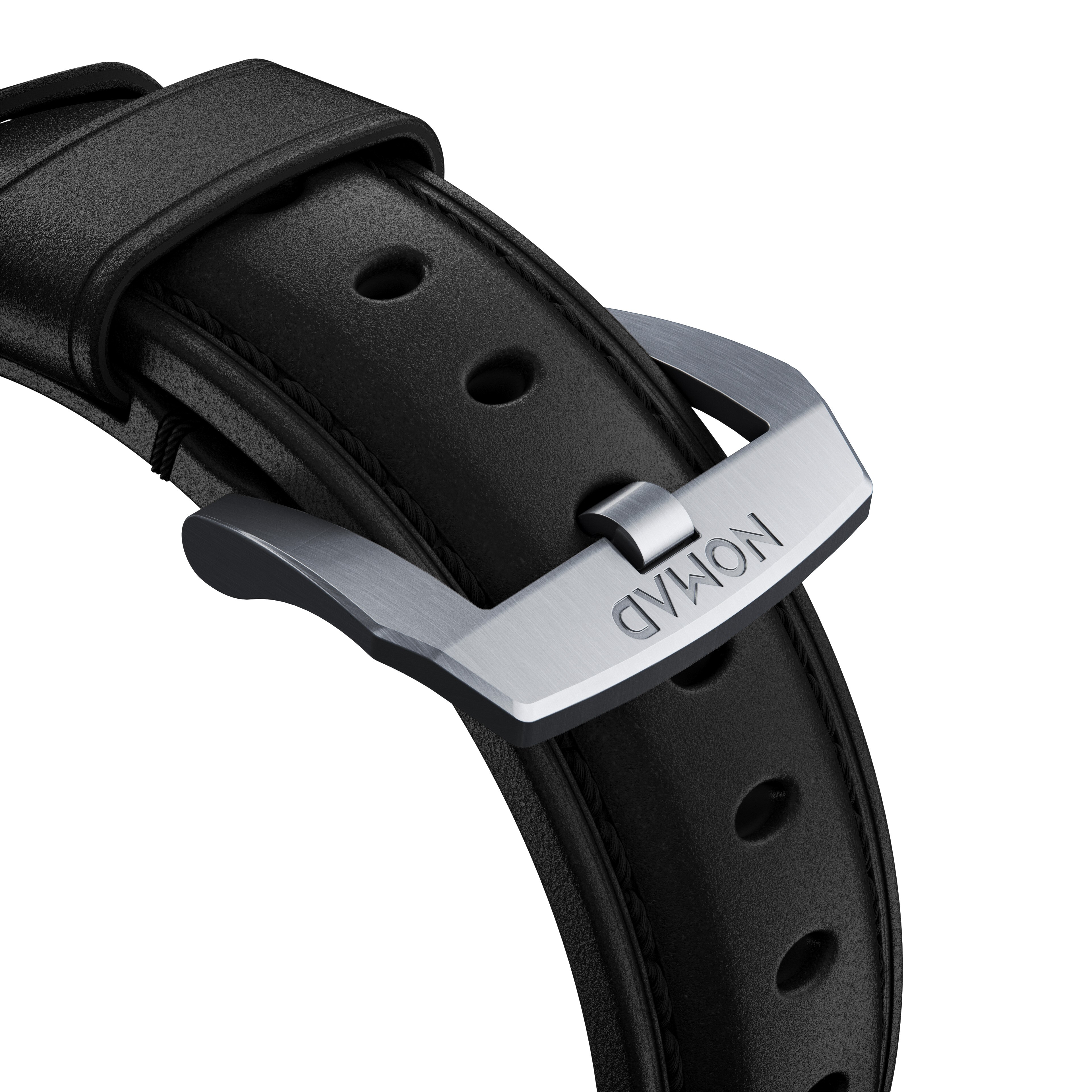 Traditional Band Apple Watch Ultra 2 49mm RBlack (Silver Hardware)