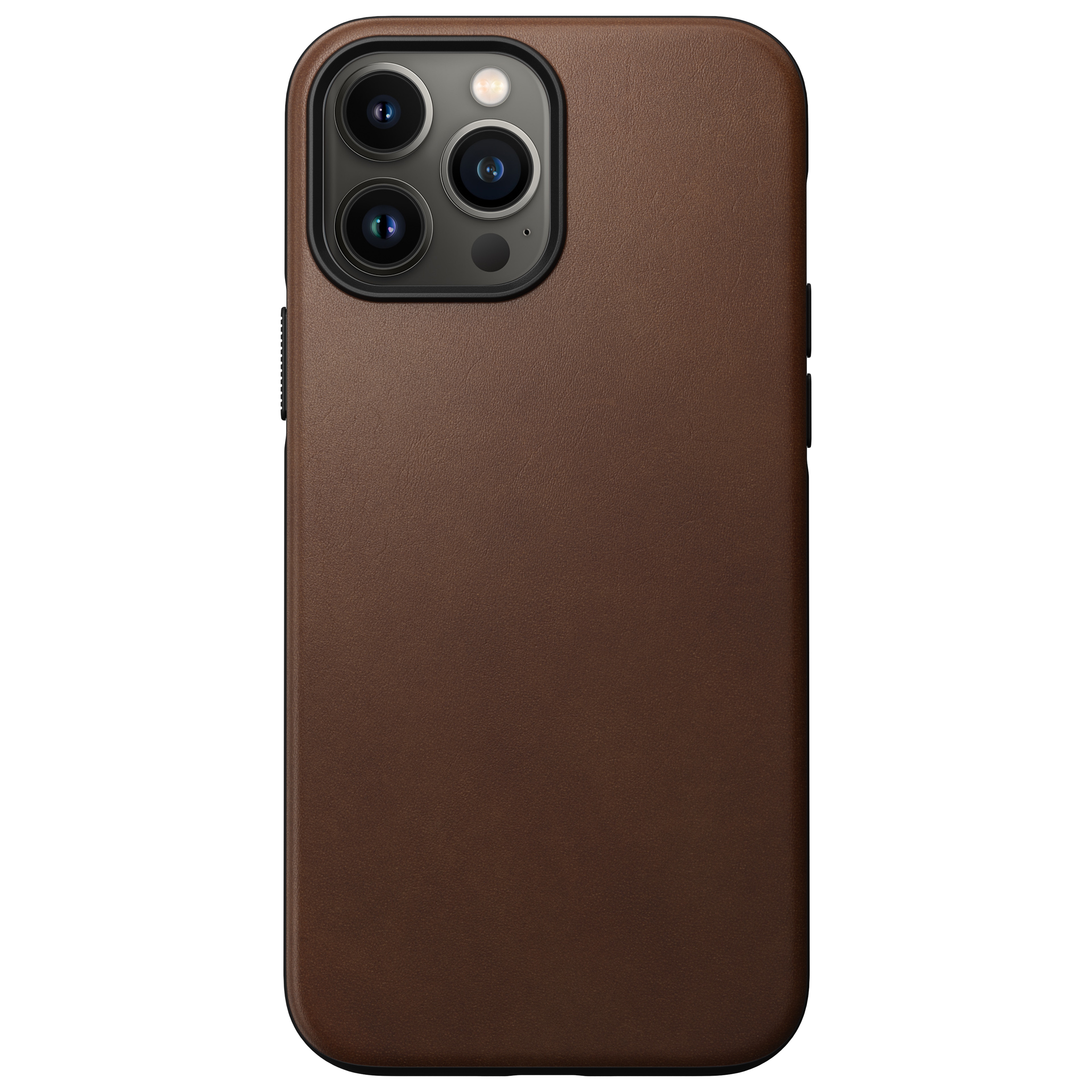 iPhone 13 Pro Max Modern Case Horween Leather MagSafe Rustic Brown