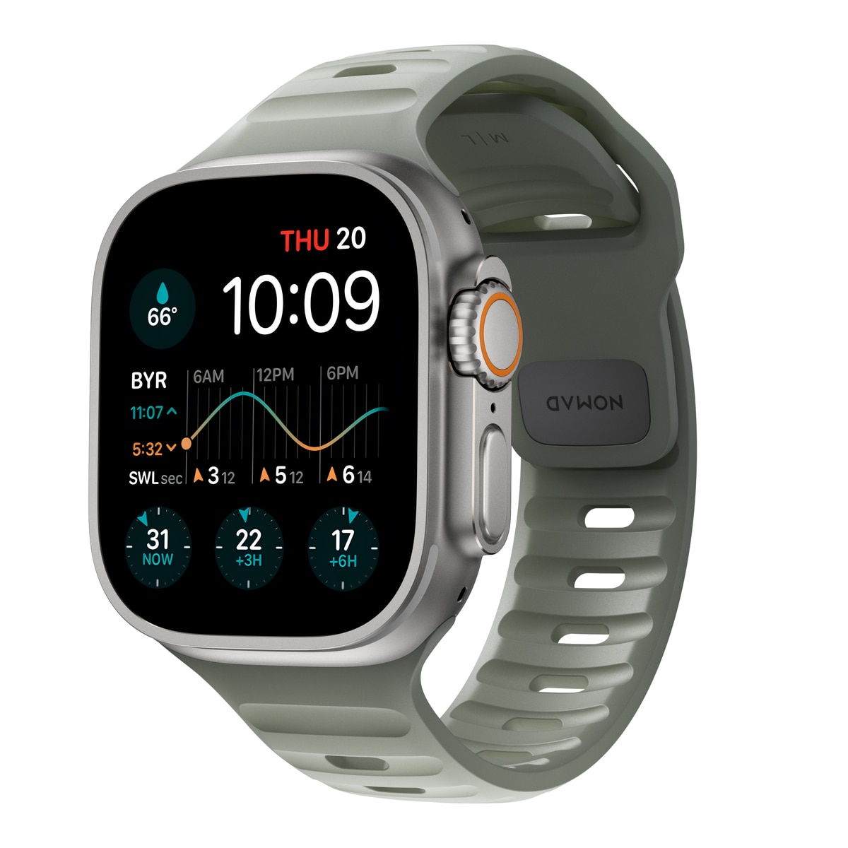 Apple Watch 45mm Series 9 Sport Band Coastal Rock