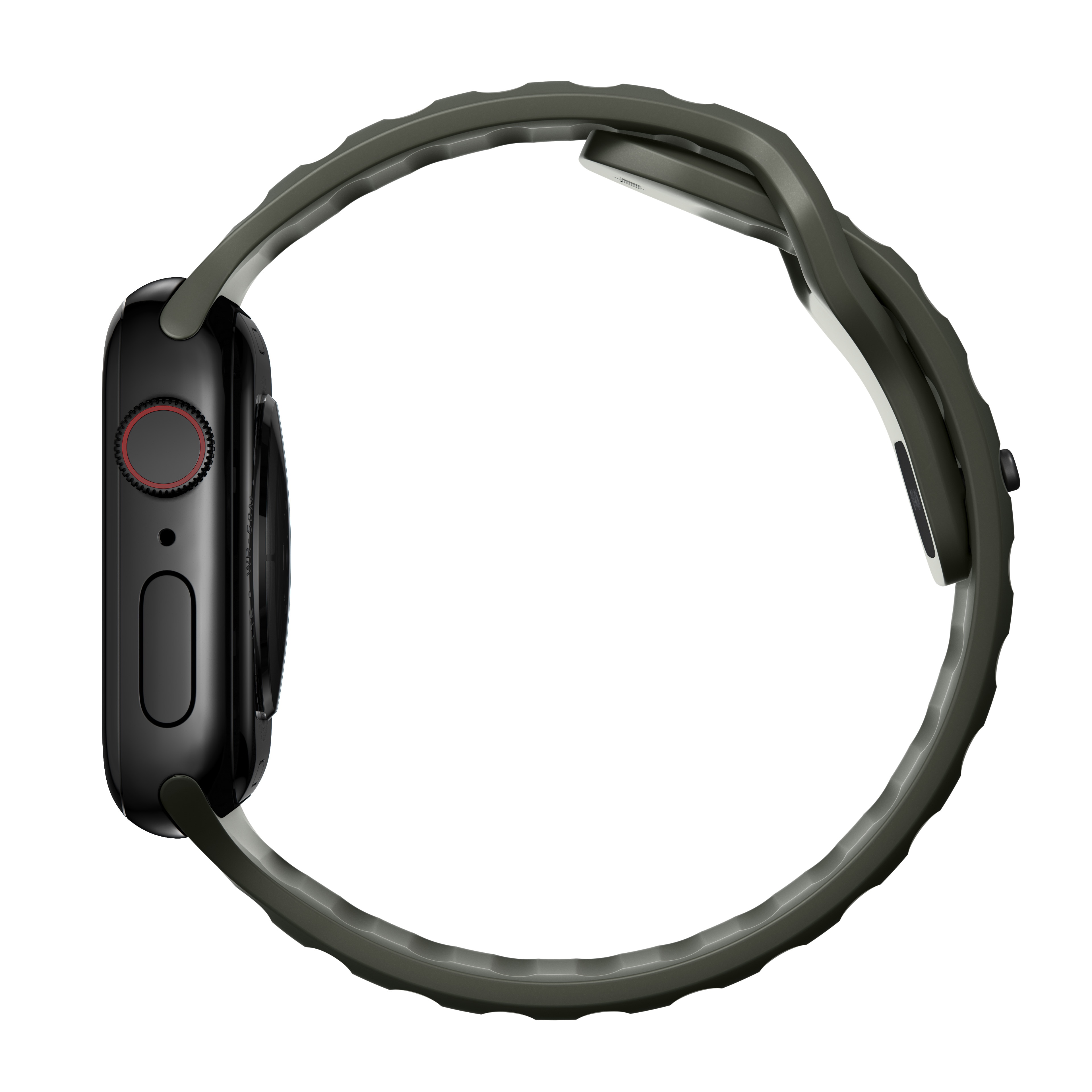 Apple Watch SE 44mm Sport Band Ash Green