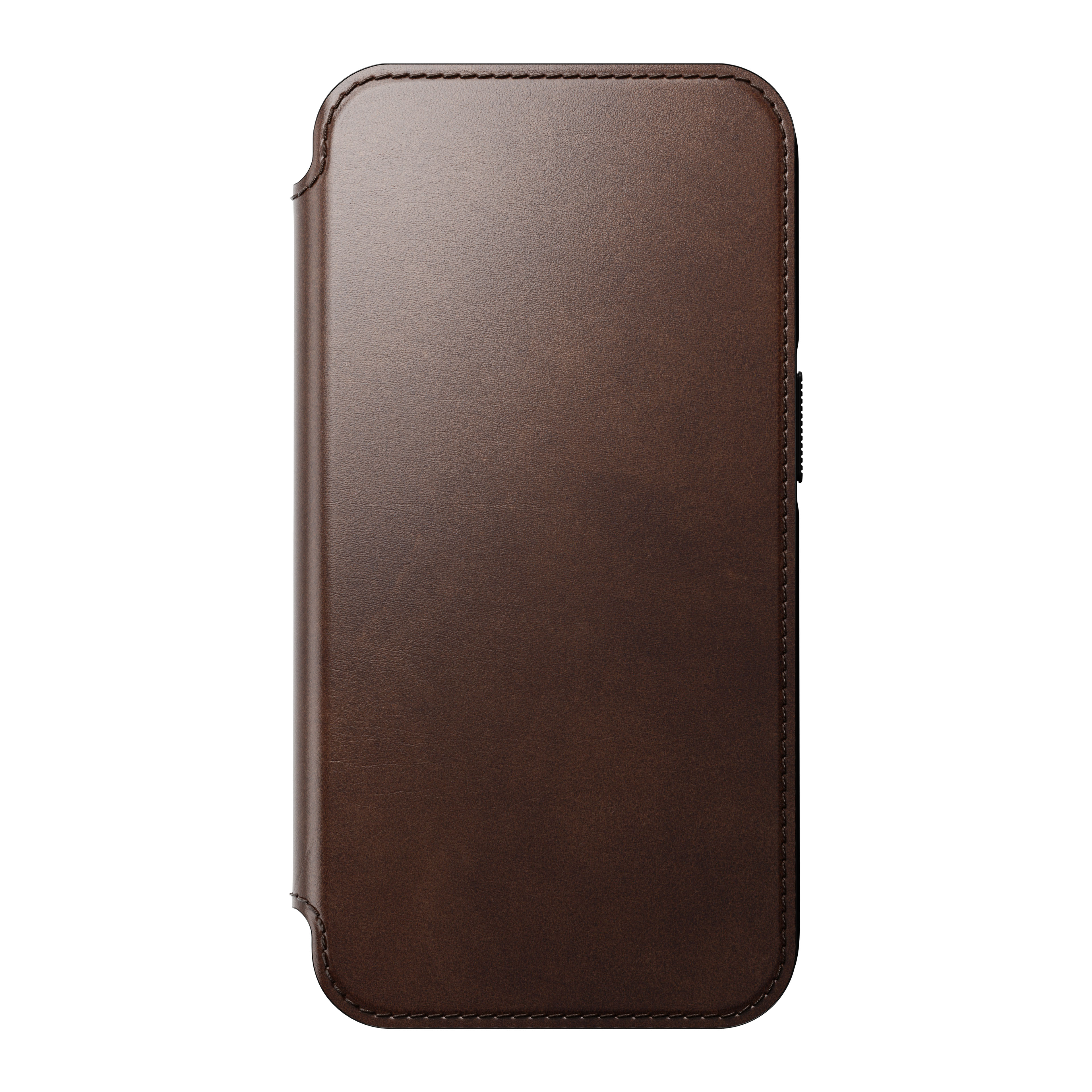 iPhone 14 Pro Modern Horween Leather Folio MagSafe Rustic Brown
