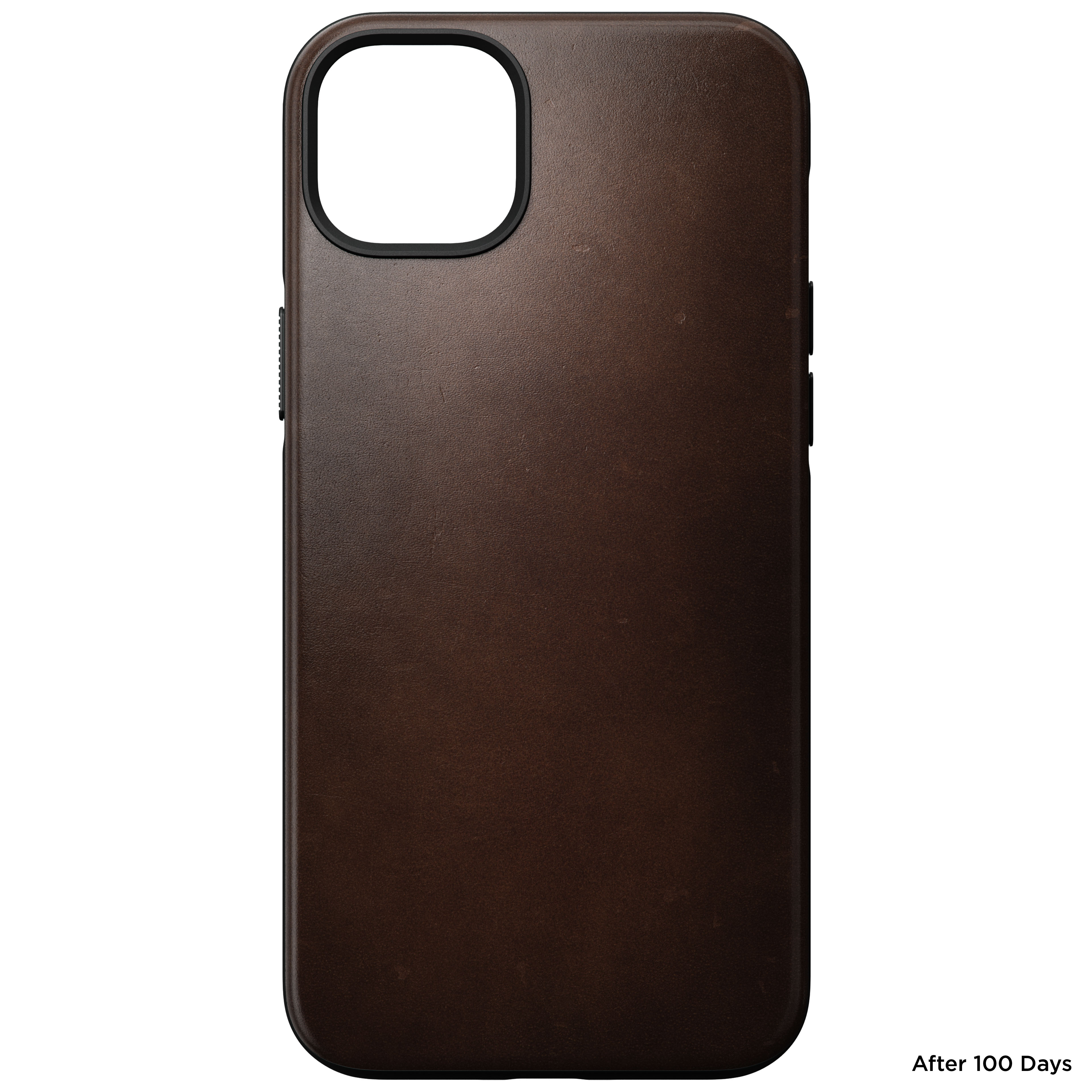 iPhone 14 Plus Modern Leather Case MagSafe Brown