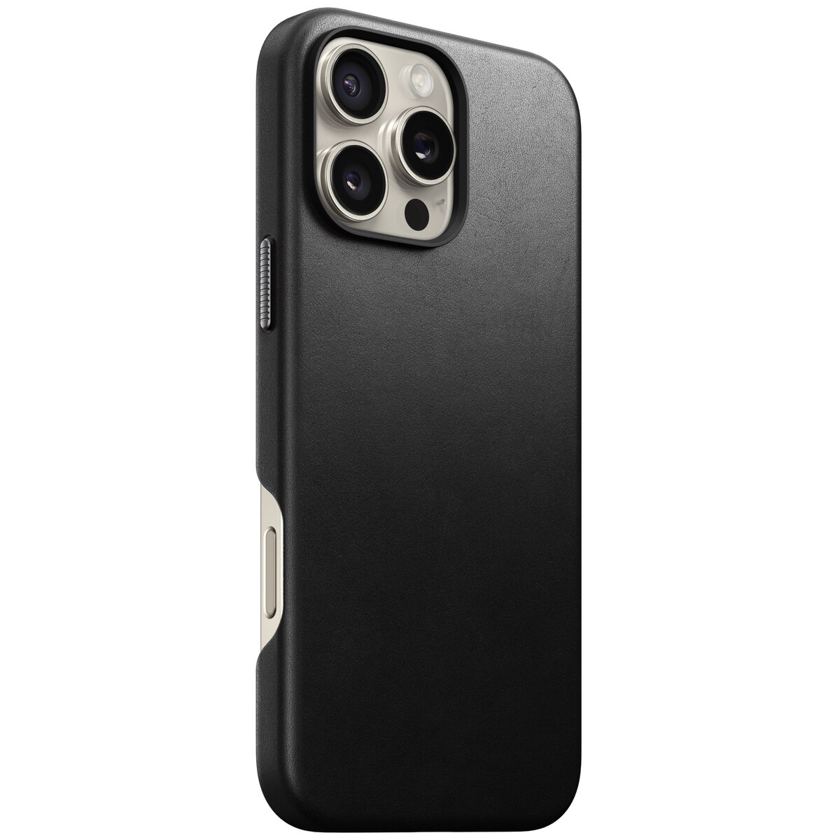 iPhone 16 Pro Max Traditional Leather Case MagSafe Black