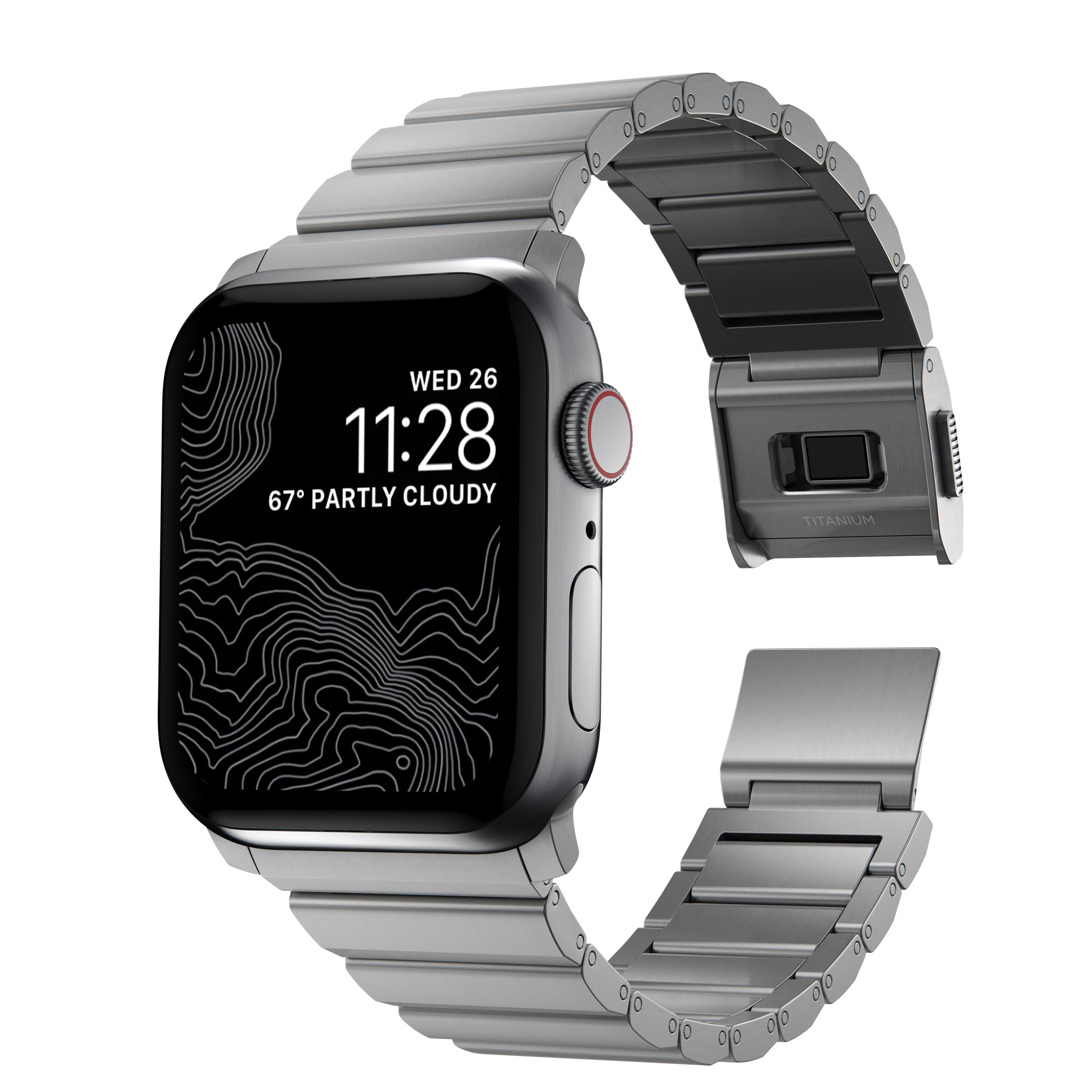 Titanium Band Apple Watch 40mm Silver