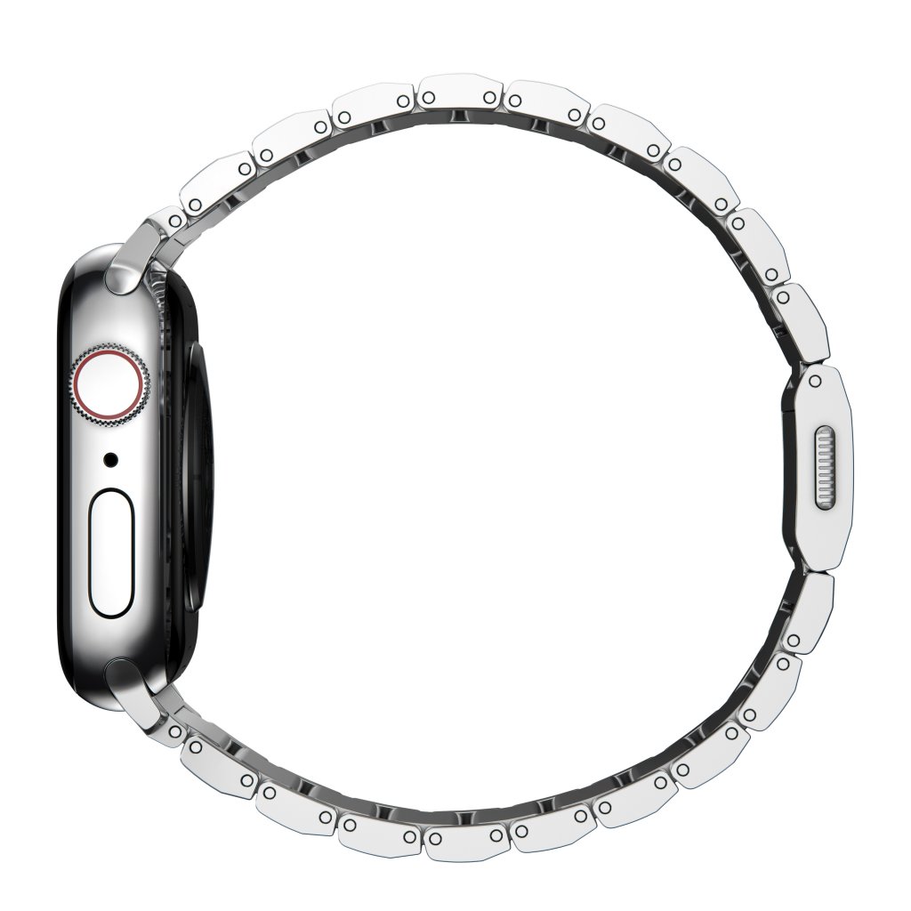 Steel Band Apple Watch 41mm Series 8 Silver