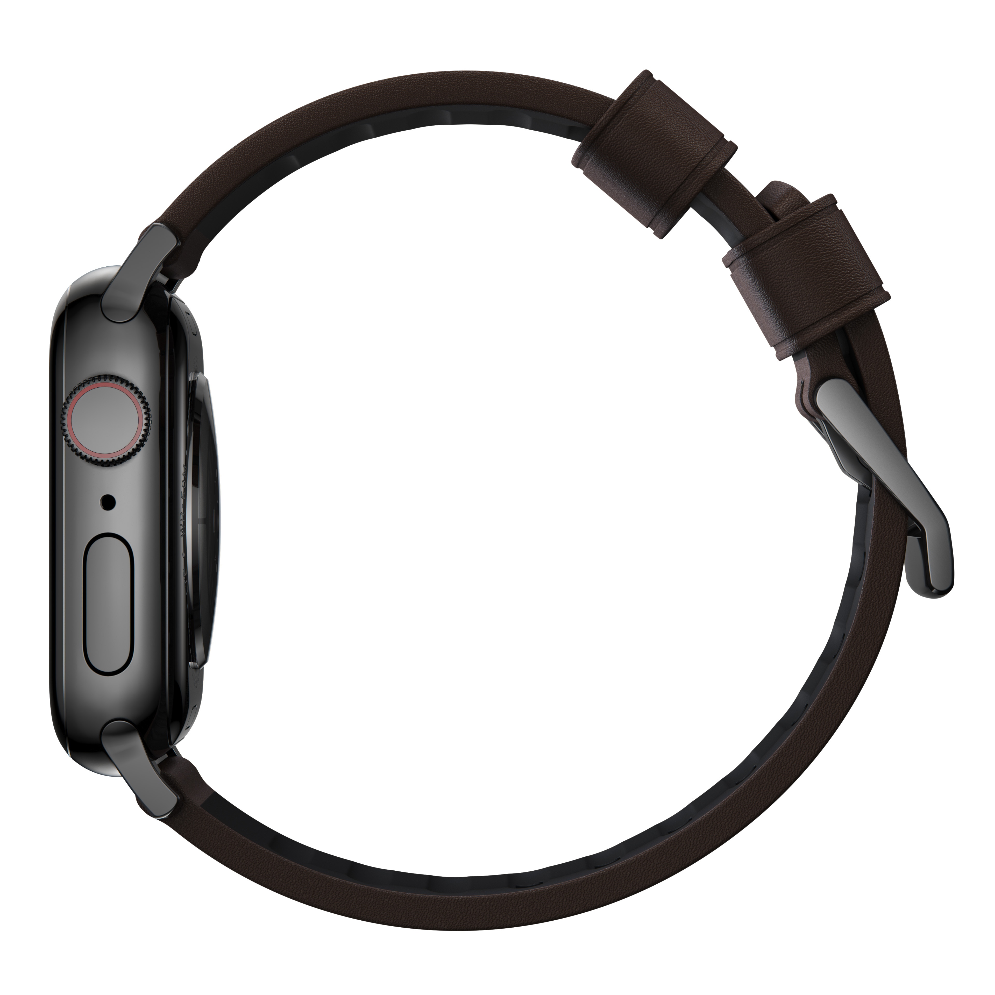 Active Band Pro Apple Watch 45mm Series 8 Classic Brown (Black Hardware)