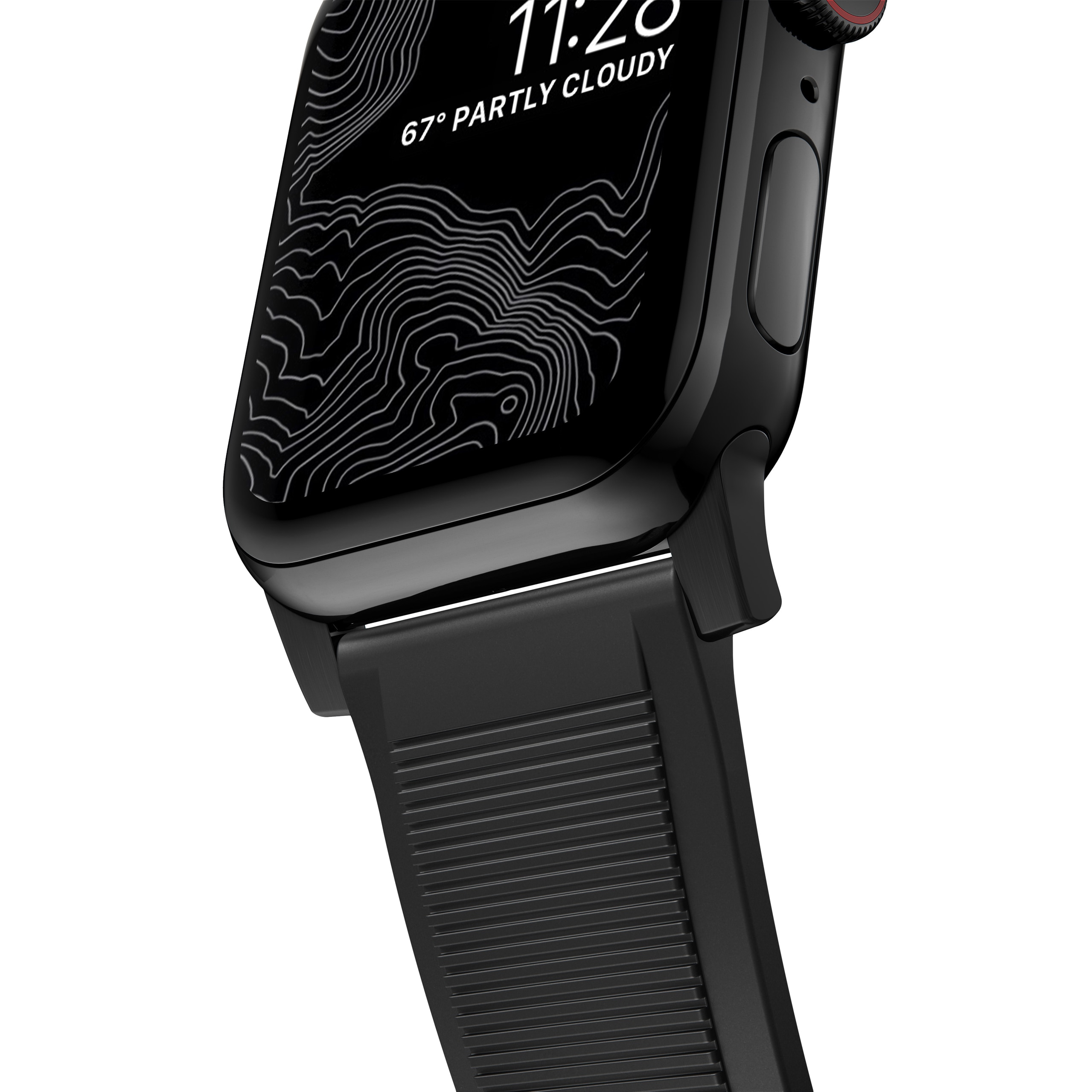 Apple Watch 40mm Rugged Band Black (Black Hardware)