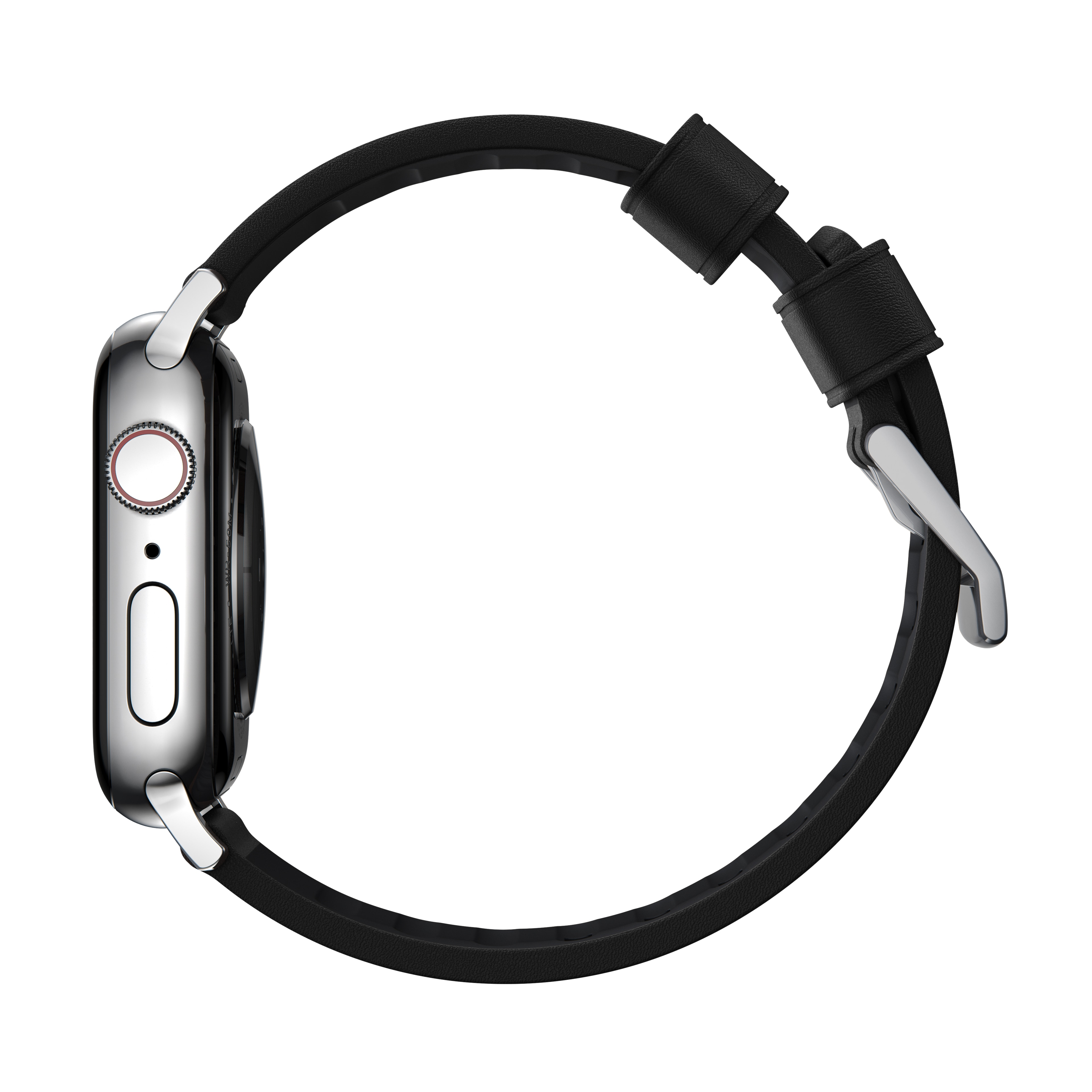 Active Band Pro Apple Watch Ultra 49mm Black (Silver Hardware)