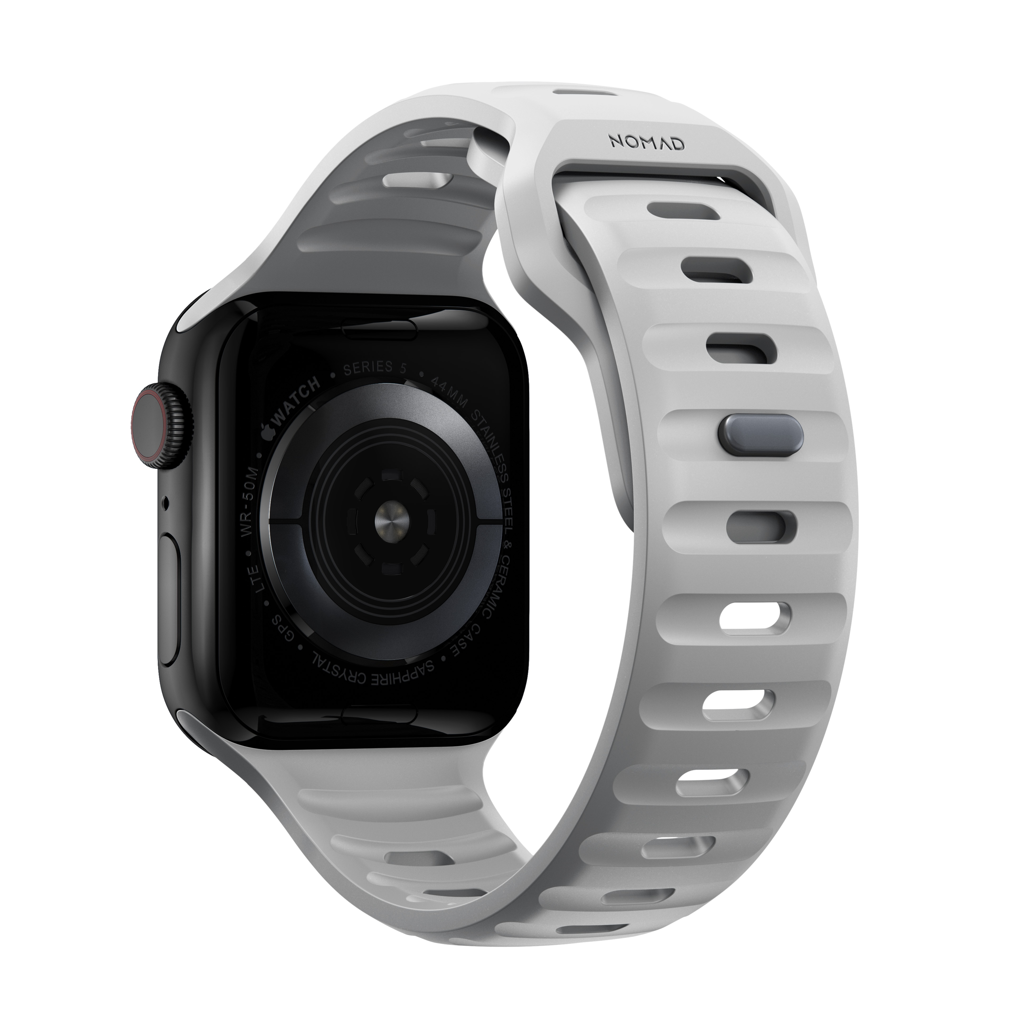 Apple Watch SE 44mm Sport Band Lunar Gray