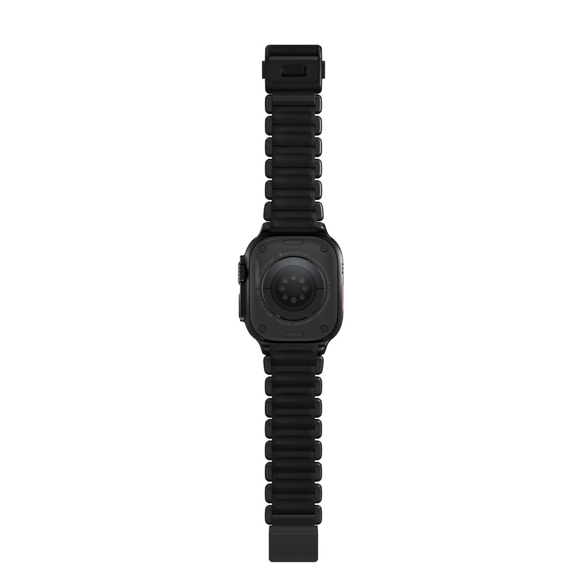 Stratos Band Apple Watch Series 8 45mm Black Titanium - Black