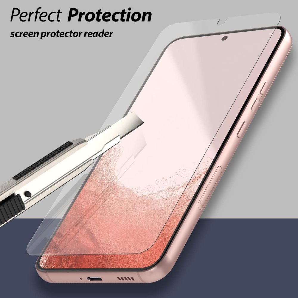 Dome Glass Screen Protector Galaxy S22 (2-pack)