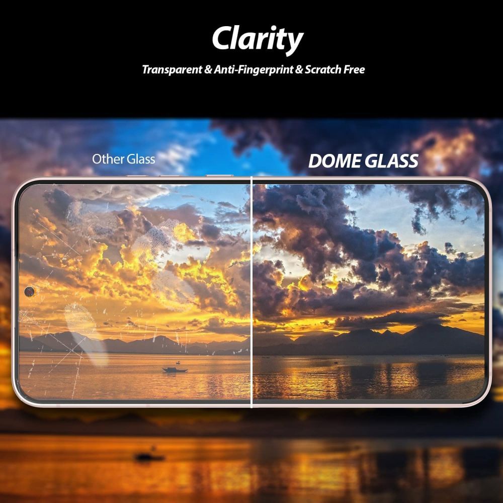 Dome Glass Screen Protector Galaxy S22 (2-pack)