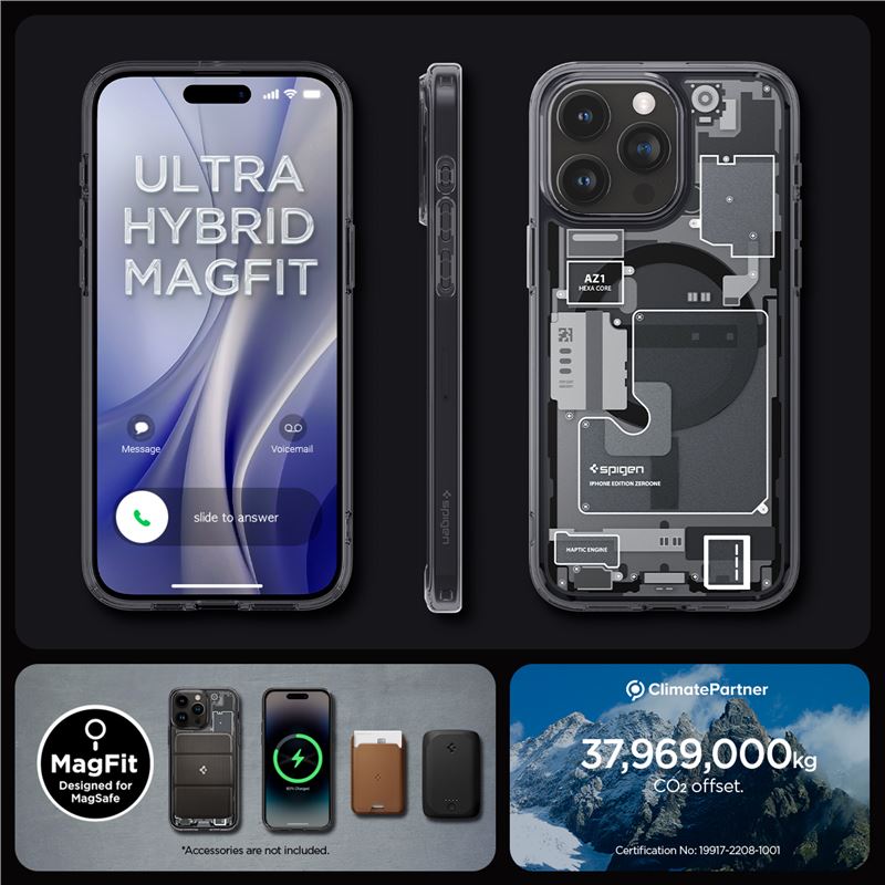 Case Ultra Hybrid MagSafe iPhone 15 Pro Max Zero One