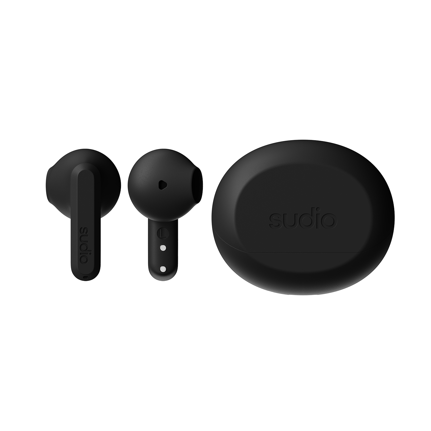A3 Trådløse In-ear Hodetelefoner Svart