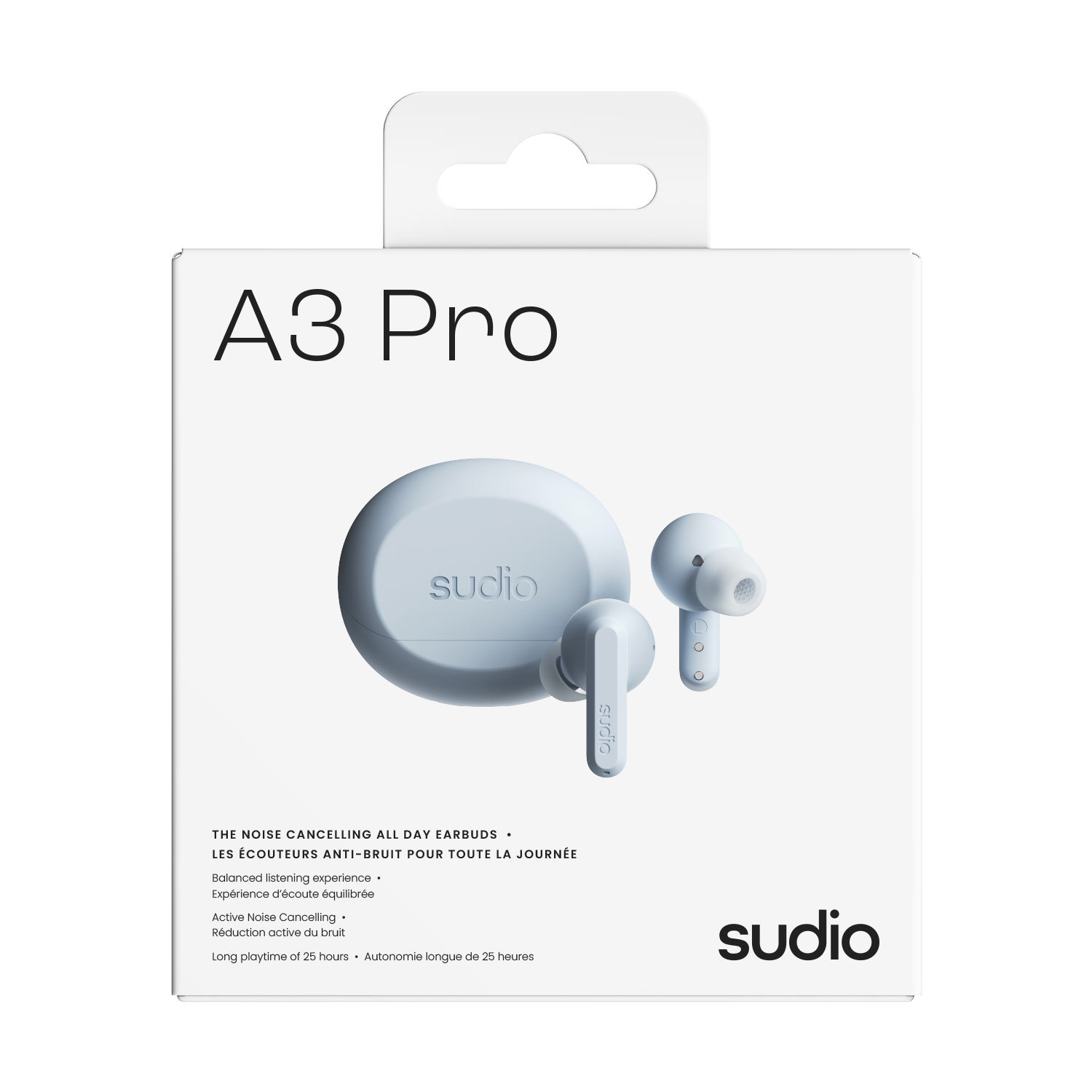 A3 Pro Trådløse In-ear Hodetelefoner Blå