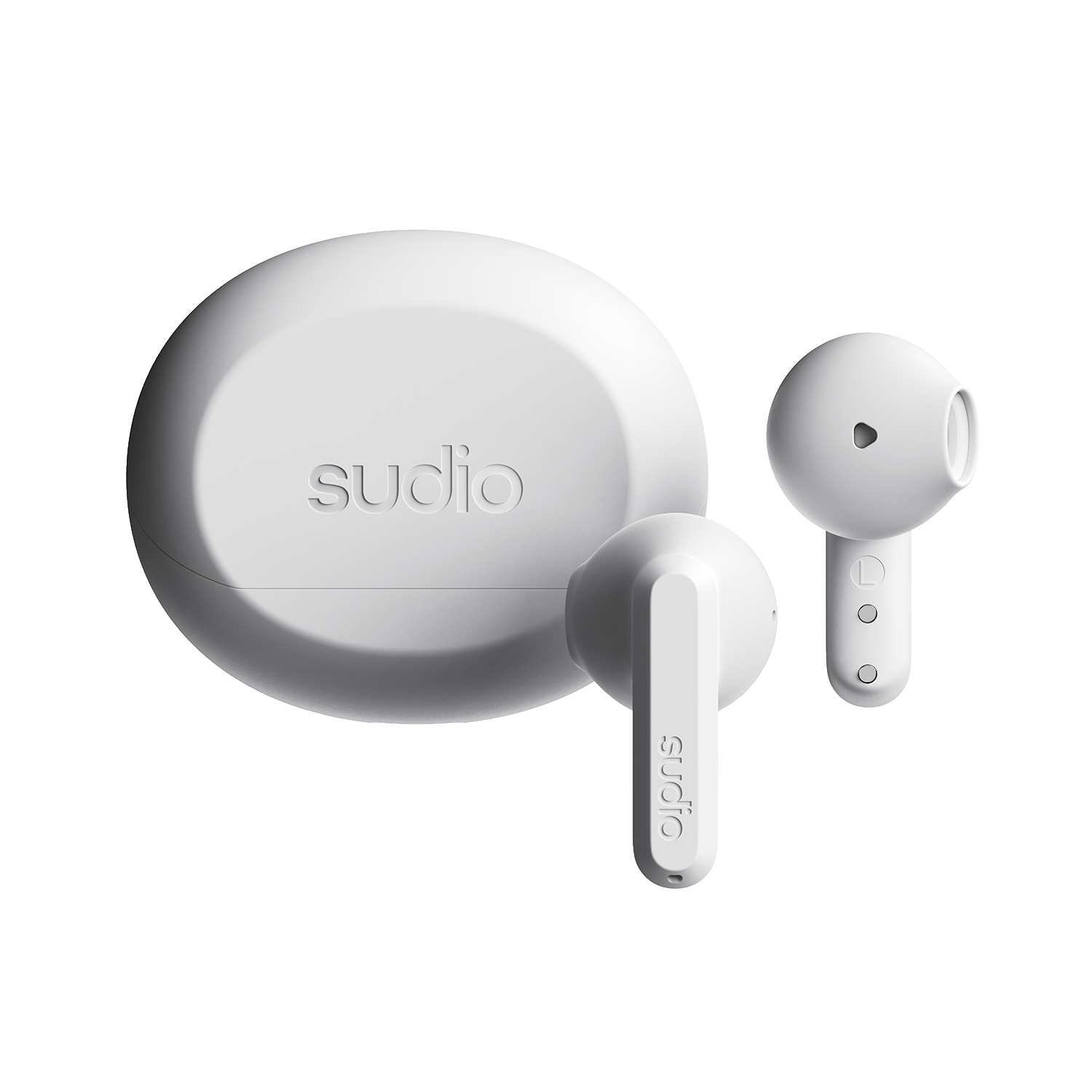 A3 Trådløse In-ear Hodetelefoner Hvit