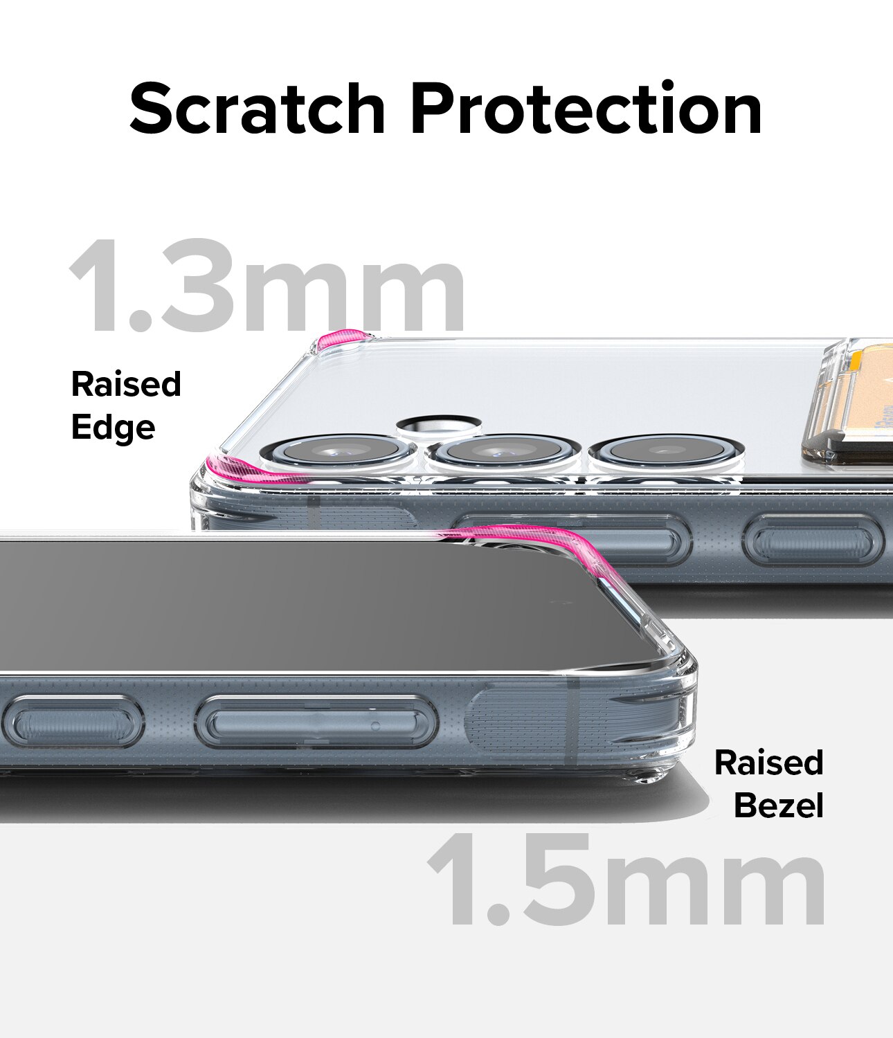 Fusion Card Case Samsung Galaxy A55 Gjennomsiktig