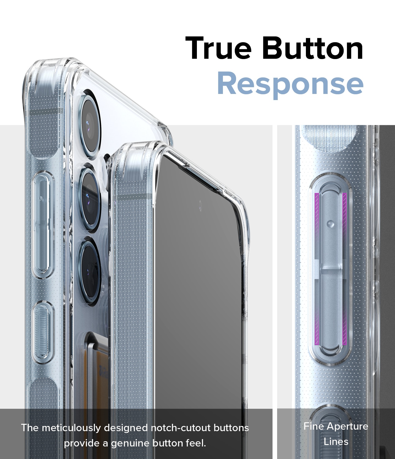 Fusion Card Case Samsung Galaxy A55 Gjennomsiktig