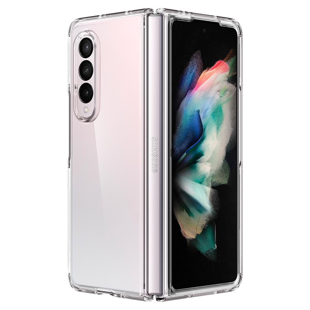 Galaxy Z Fold 3 Case Ultra Hybrid Crystal Clear