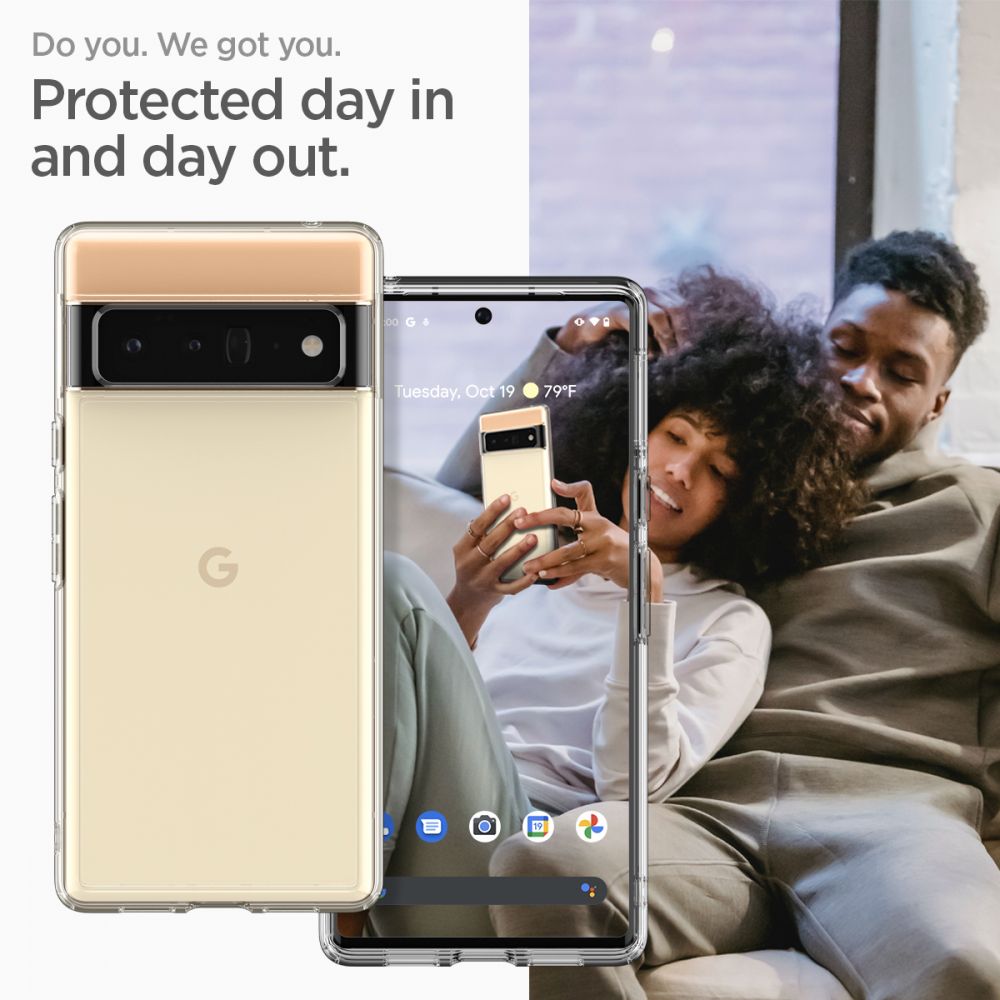 Google Pixel 6 Pro Case Ultra Hybrid Crystal Clear