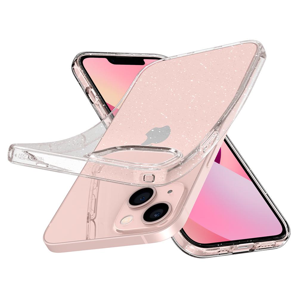 iPhone 14 Case Liquid Crystal Glitter Crystal