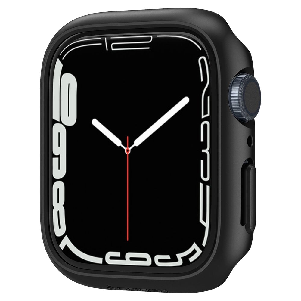 Apple Watch 45mm Series 8 Case Thin Fit Black