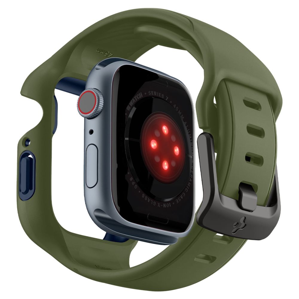 Liquid Air Pro Case Apple Watch 45mm Moss Green