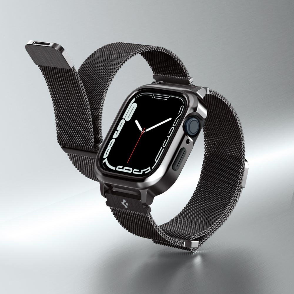 Apple Watch SE 44mm Case Metal Fit Pro Graphite