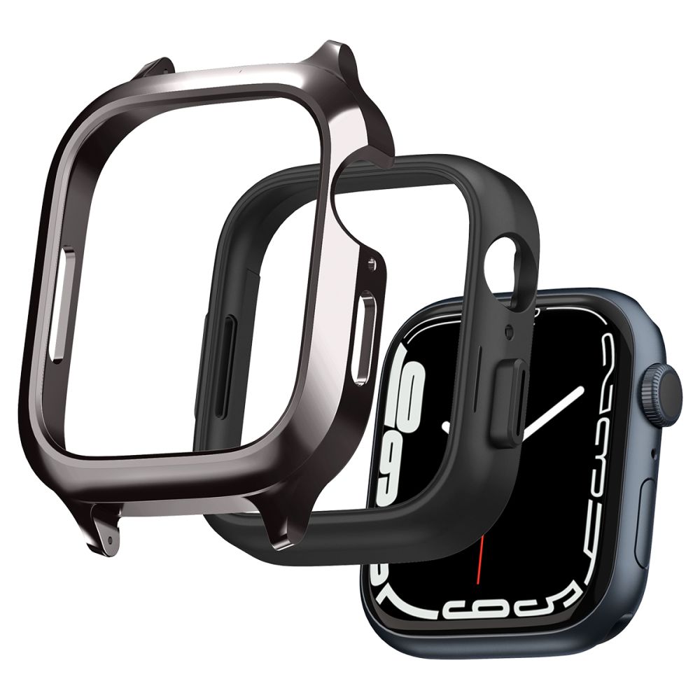 Apple Watch 45mm Series 8 Case Metal Fit Pro Graphite