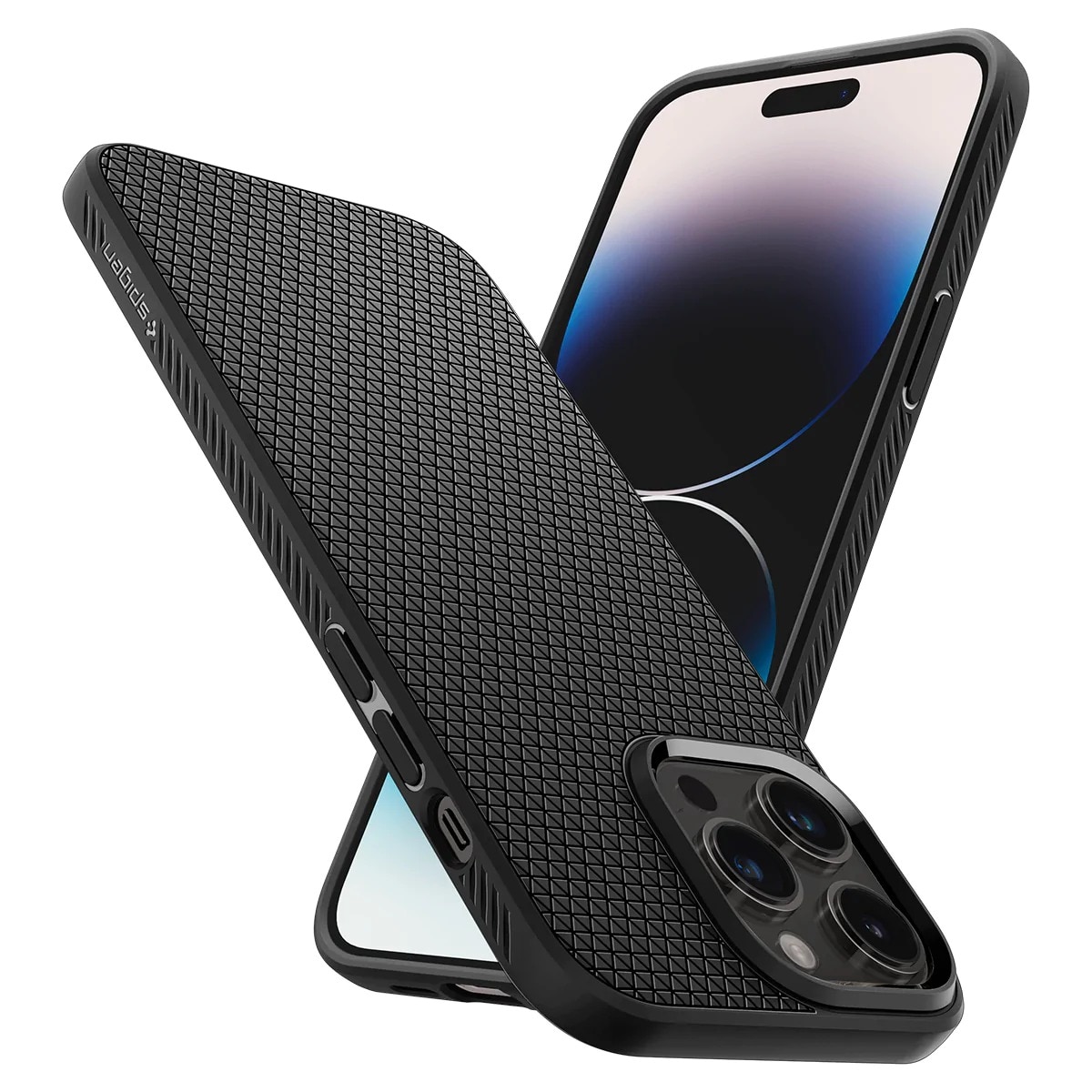 iPhone 14 Pro Max Case Liquid Air Black