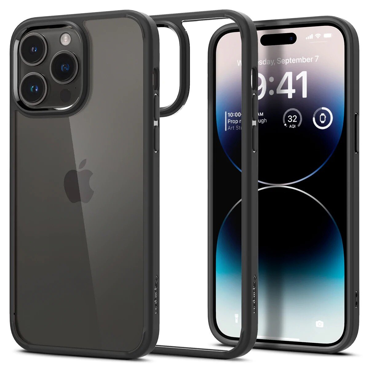 iPhone 14 Pro Max Case Ultra Hybrid Matte Black