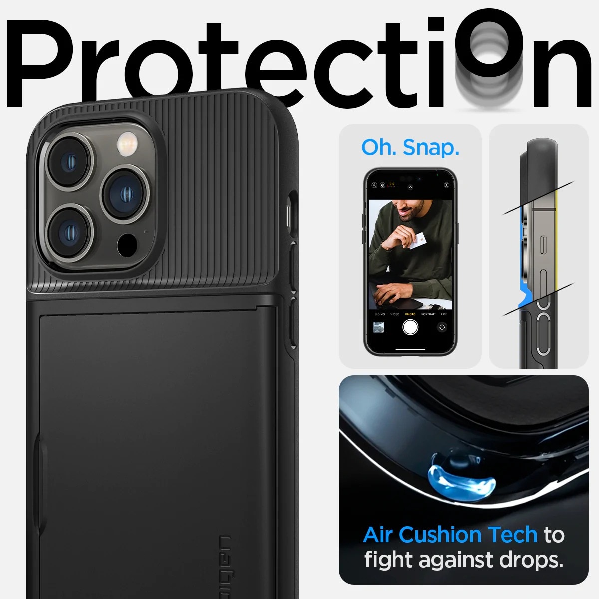 iPhone 14 Pro Case Slim Armor CS Black