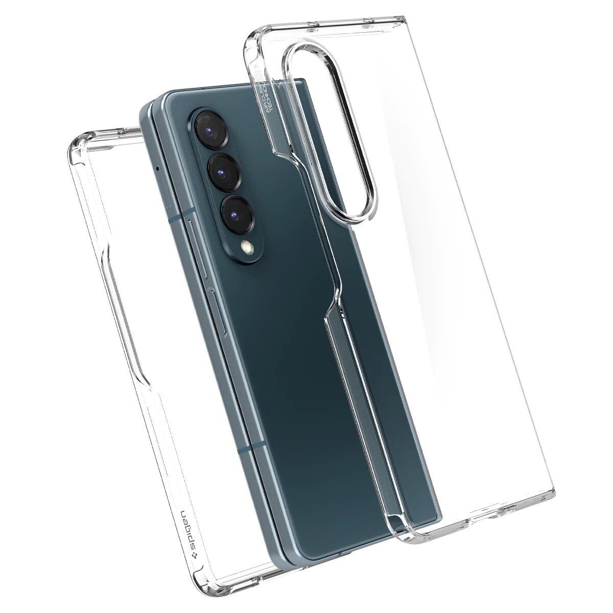 Galaxy Z Fold 4 Case Ultra Hybrid Crystal Clear